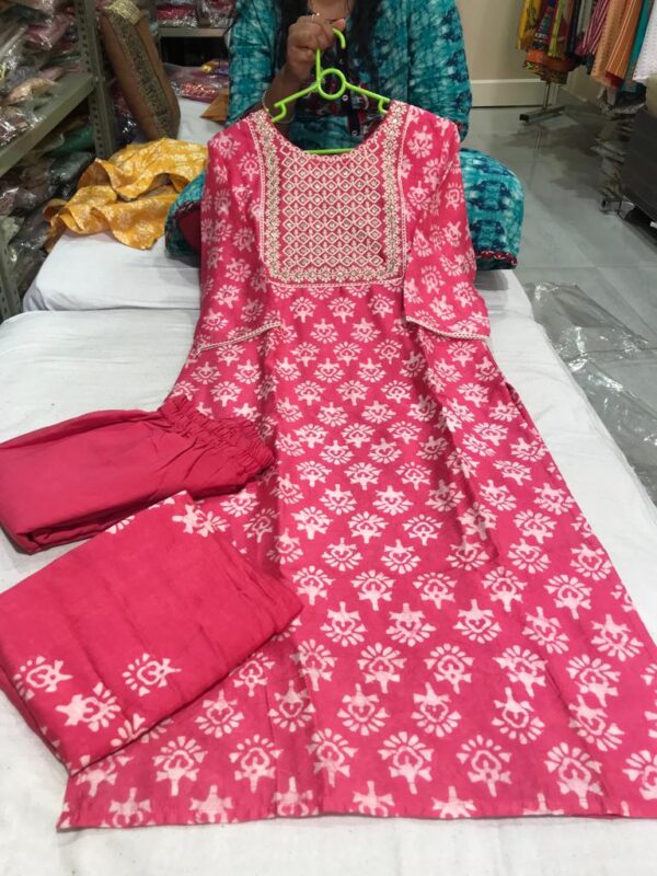 Kurti pant dupatta set