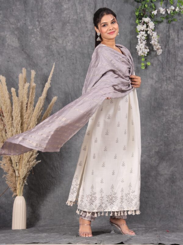 Kurti pant dupatta set