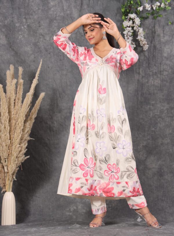 Kurti pant dupatta set