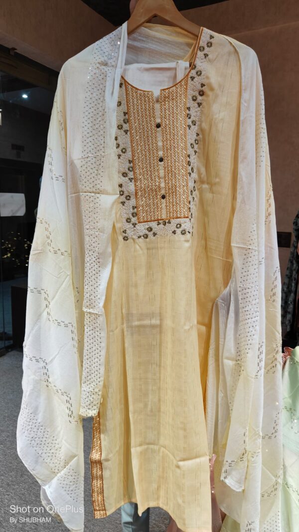 Kurti pant dupatta set