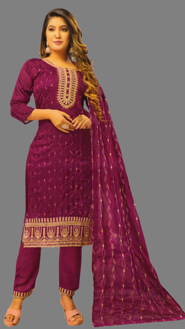 Kurti pant dupatta set