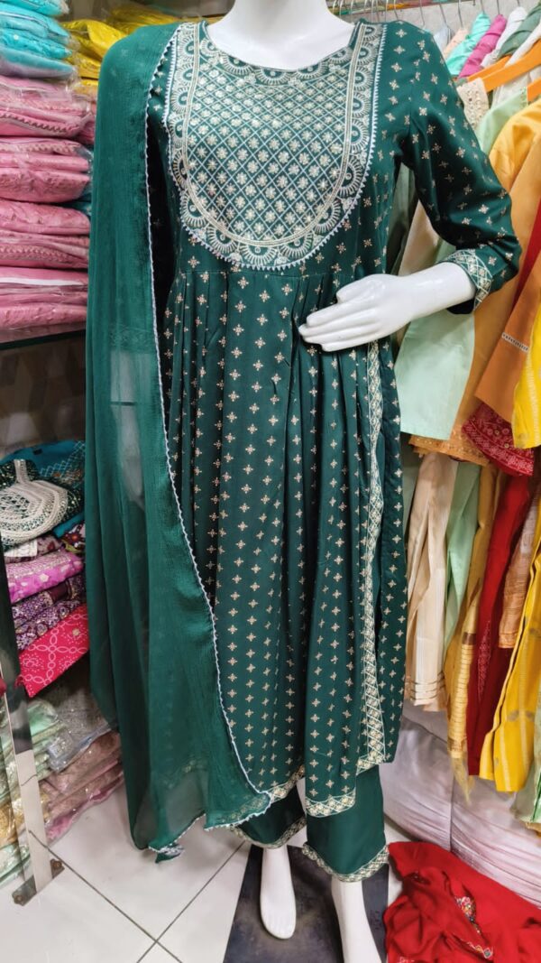 Kurti pant dupatta set