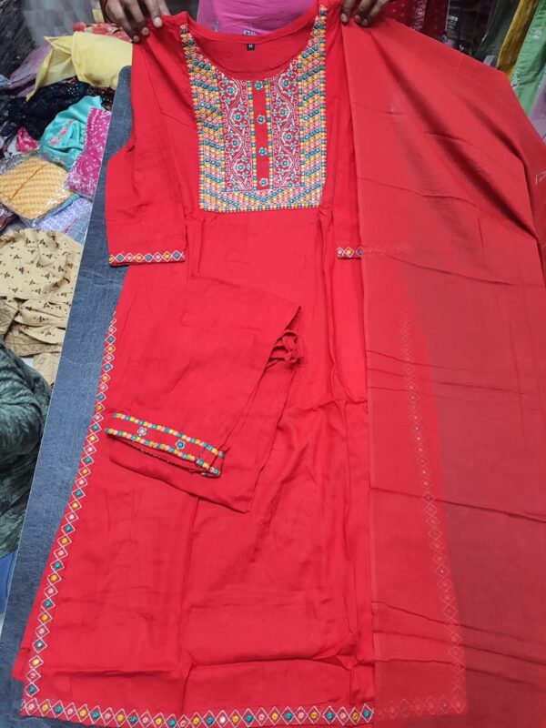 Kurti pant dupatta set