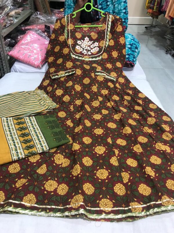 Kurti pant dupatta set