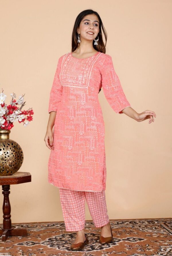 kurti pant set