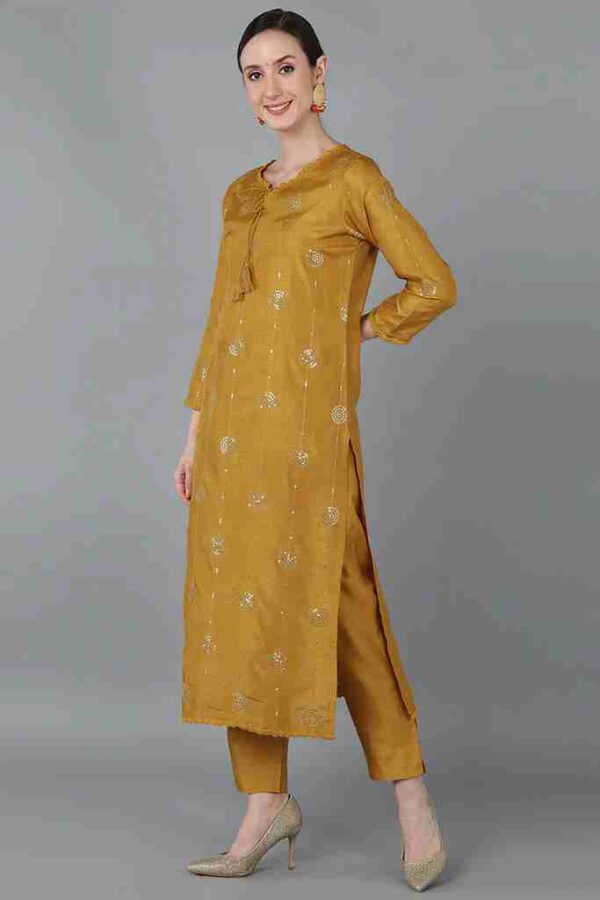 KURTI PANT DUPATTA SET