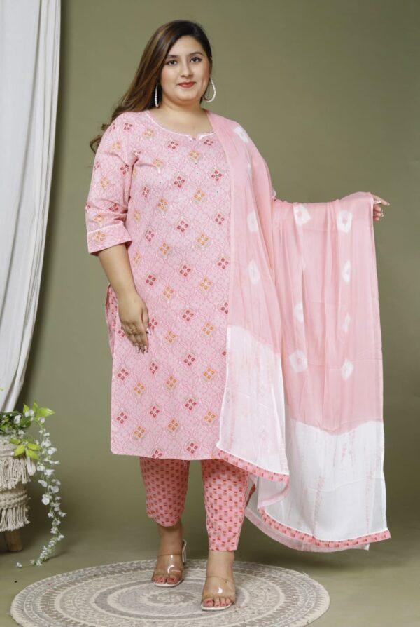 kurti pant dupatta set