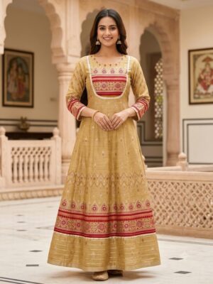 pure cotton printed anarkali Kurti – VC1712013900